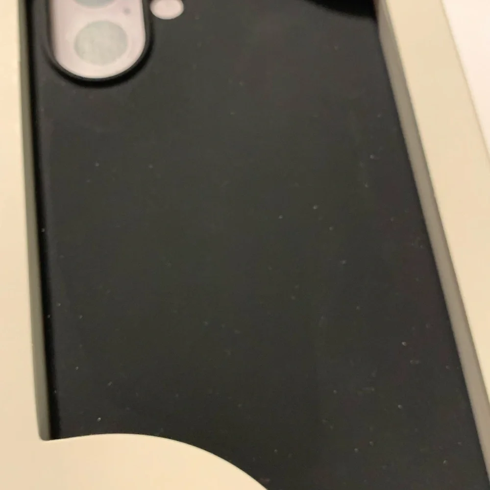 iPhone 16 Plus Onn Silicone Case Black